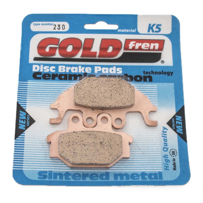 web-gold-230-k5 Pastillas De Freno Delanteras Kymco MXU 250 04-09 Goldfren