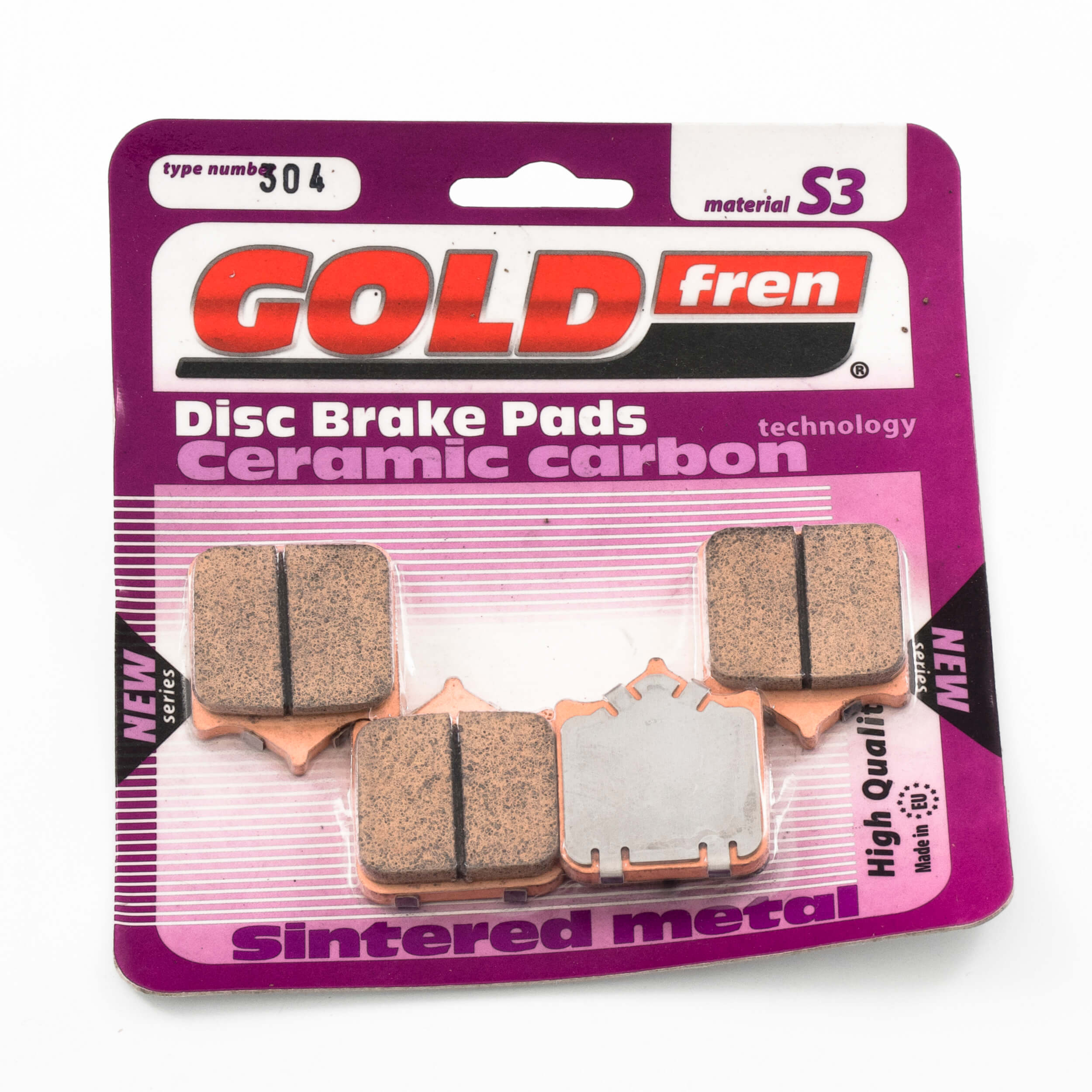 web-gold-304-s3 Pastillas De Freno Delanteras Triumph Speed Triple 1050 11-16 Goldfren