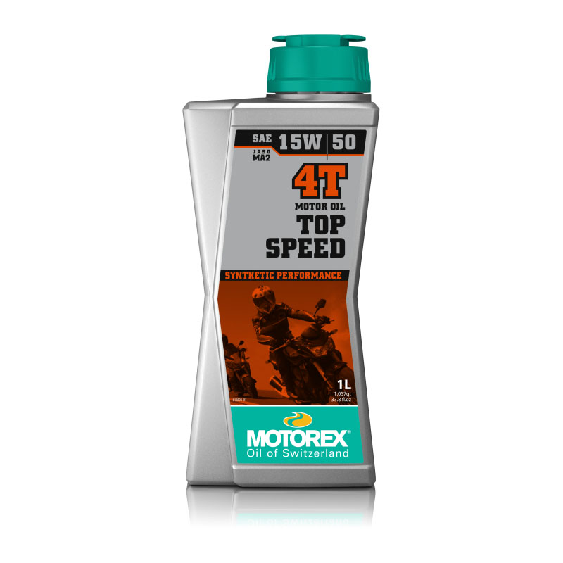 Aceite Motorex Top Speed 15W50 4T 1L