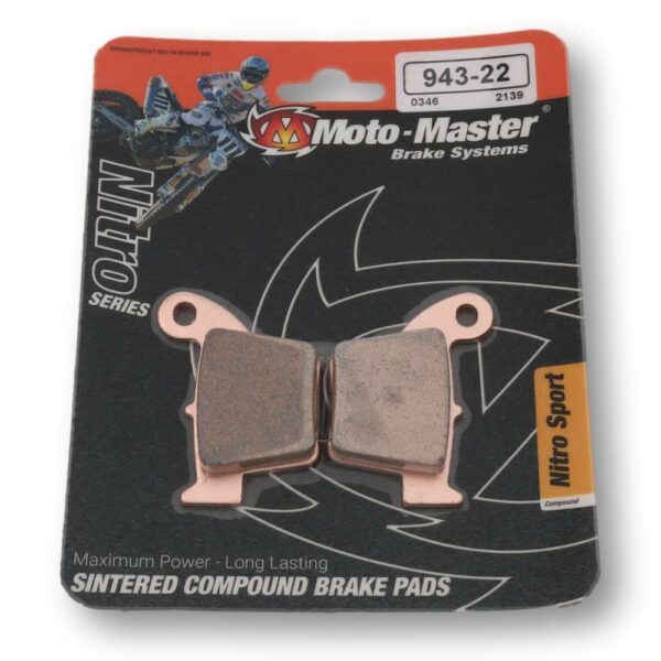 Pastillas De Freno Traseras Honda CRF 450 R 04-21 Nitro Moto-Master