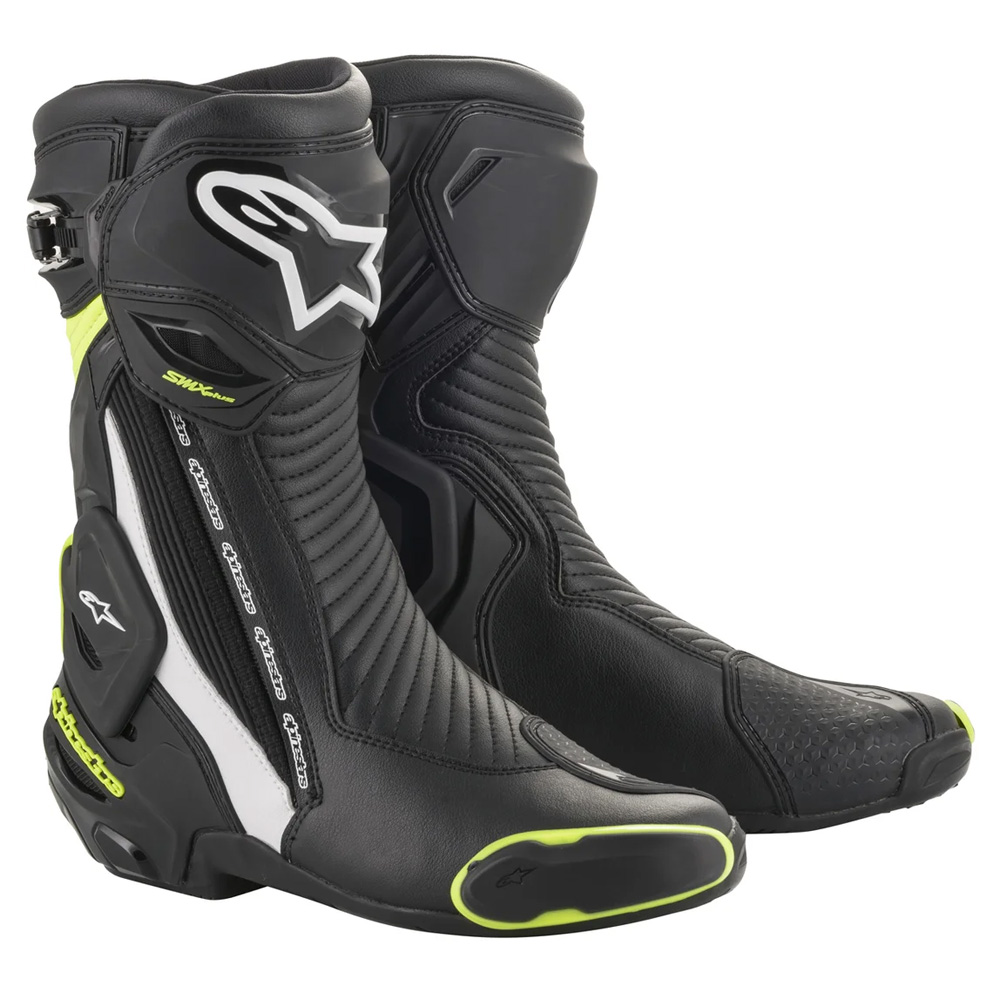 Botas Alpinestars SMX Plus V2 Negro Flúor 1 Botas Alpinestars SMX Plus V2 Negro Flúor