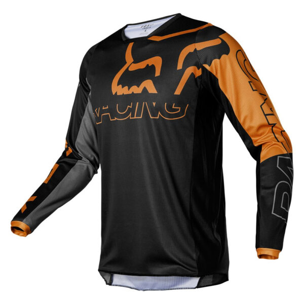 Camiseta Fox 180 Skew Negro Bronce MX22