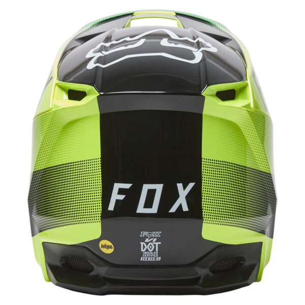 Casco Fox V1 Ridl Flúor MX22