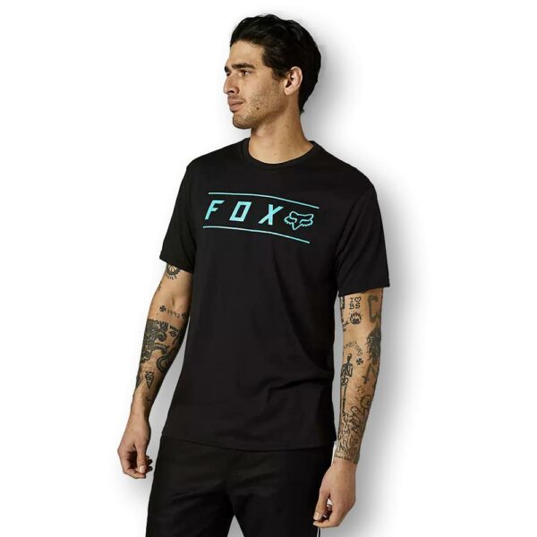Camiseta Fox Pinnacle SS Tech Negro SP22 Casual