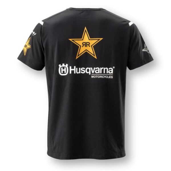 Camiseta Husqvarna Replica Team Negro