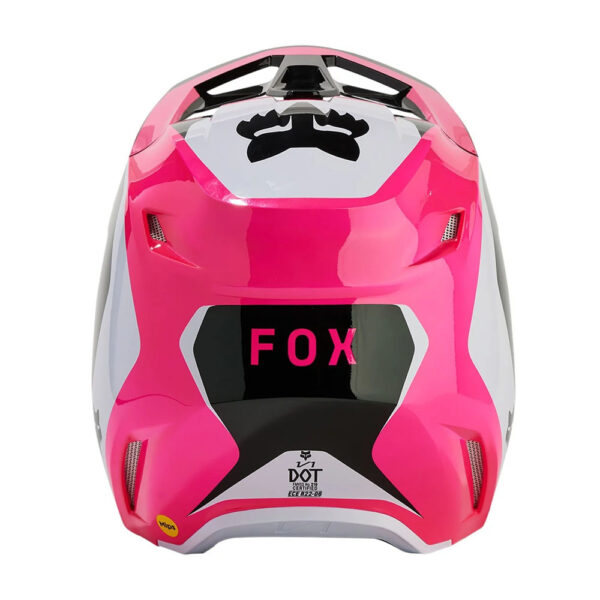 Casco Fox V1 Nitro Negro Rosa MX24