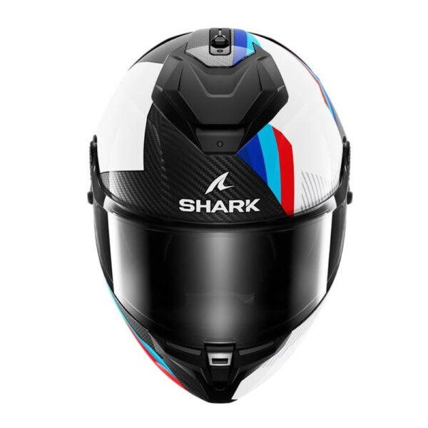Casco Shark Spartan GT Pro Carbon Dokhta Blanco Azul